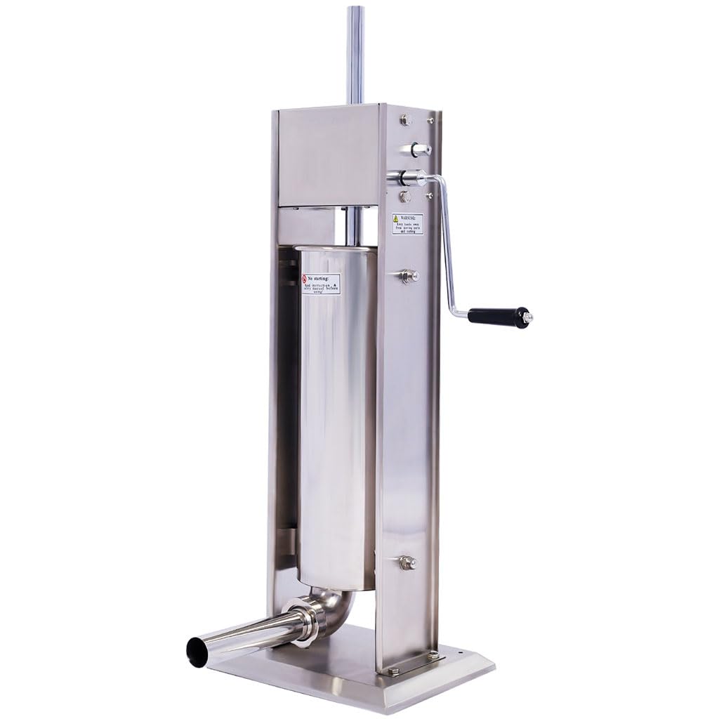 7L Stainless Steel Manual Sausage Stuffer T2372