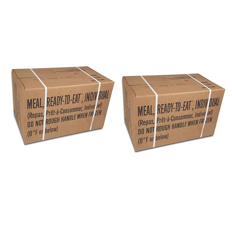 MRE Meals Ready to Eat A and B Cases with Heater N9075