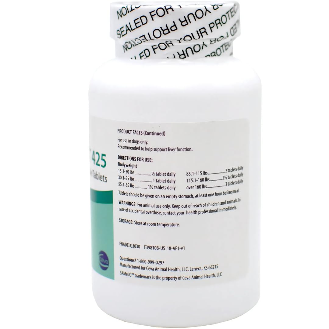 Chewable Tablets for Dogs and Cats 425 mg 60 ct J903962