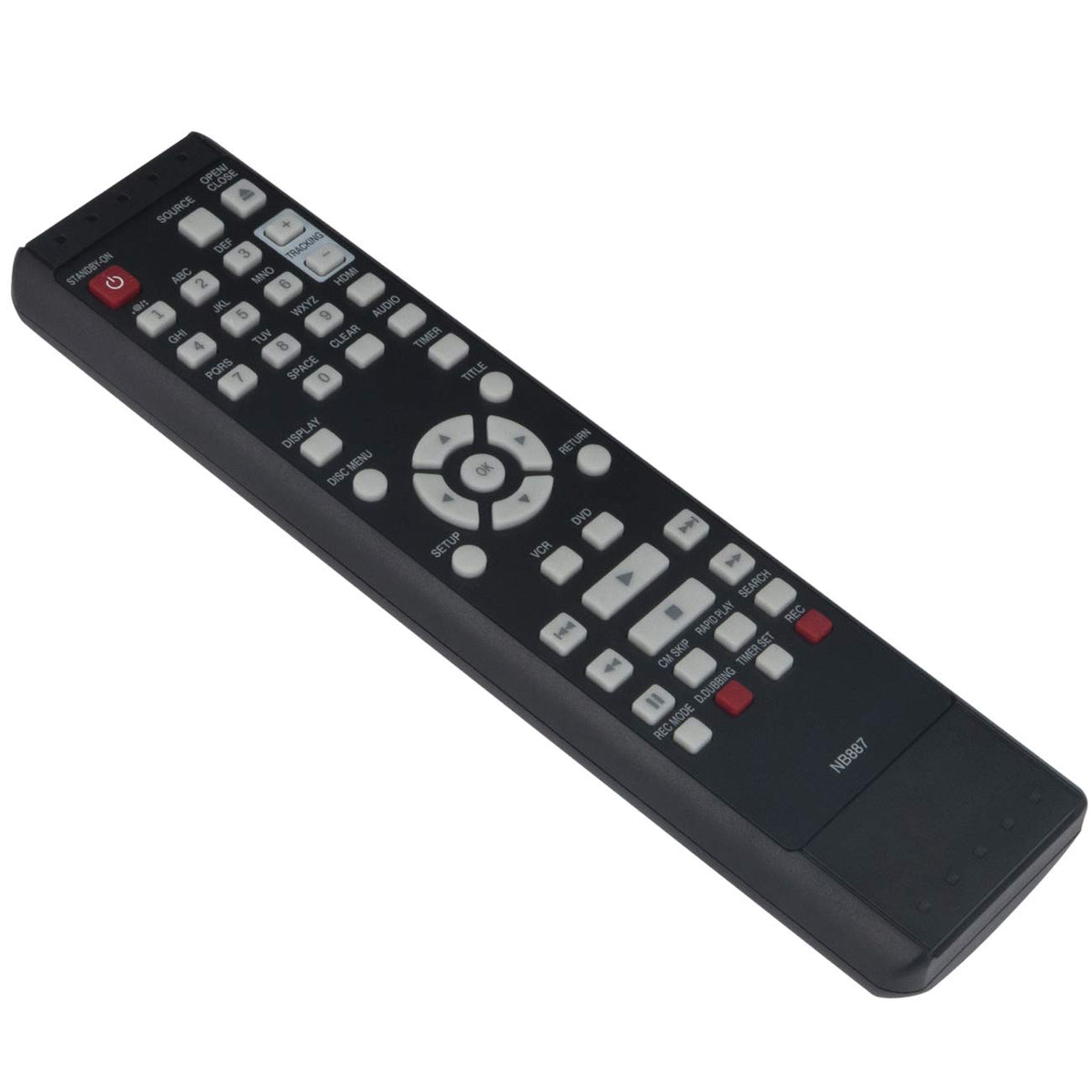 Replacement Remote Control for Magnavox DVD VCR Combo O5341