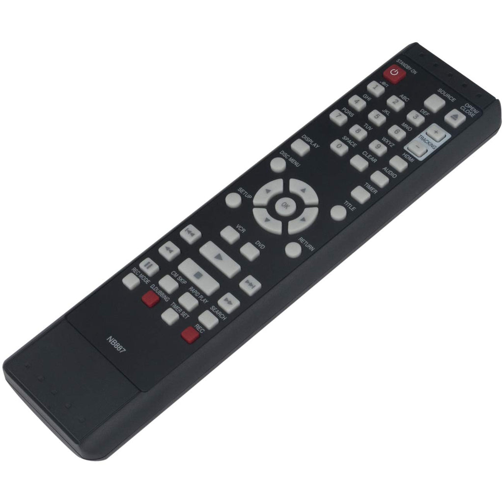Replacement Remote Control for Magnavox DVD VCR Combo O5341