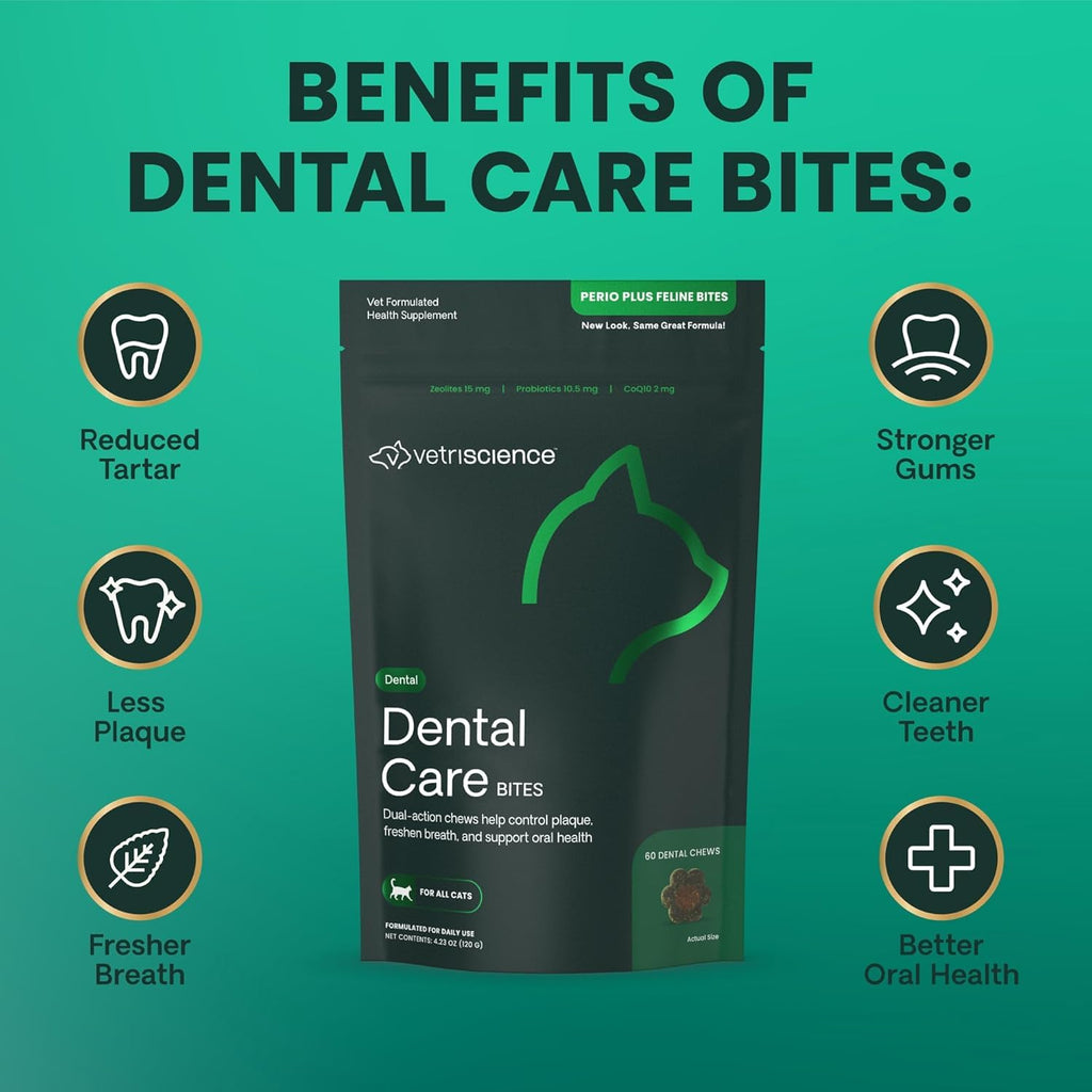 Chicken Dental Care Chews for Cats, 60 Count P33022