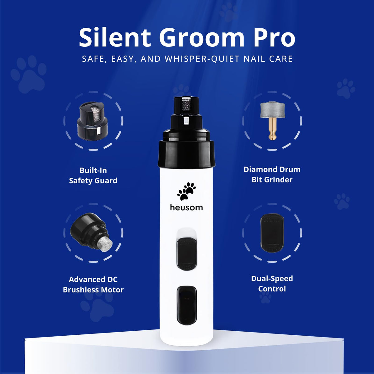 Pet Nail Grinder + Pet Paw Relief Balm H73813