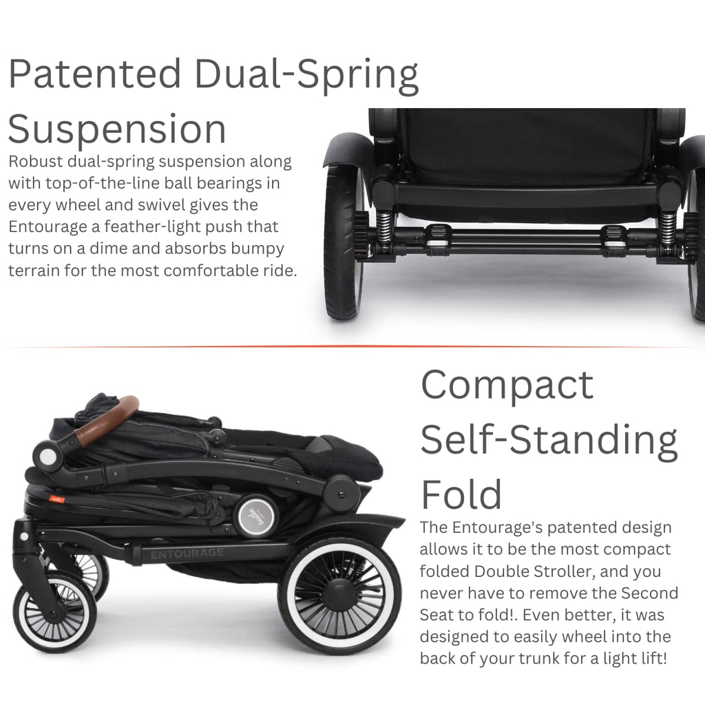 Black Double Stroller F78792