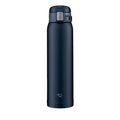 Stainless Steel Water Bottle 600ml Navy X1816
