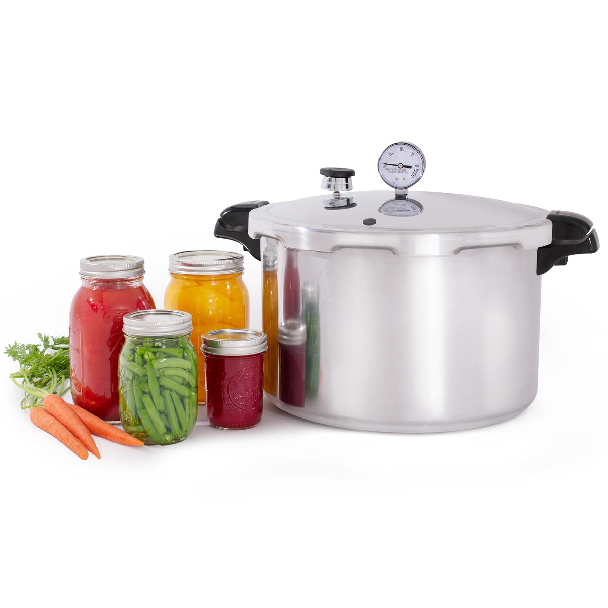 16-Quart Aluminum Pressure Canner and Cooker W80925