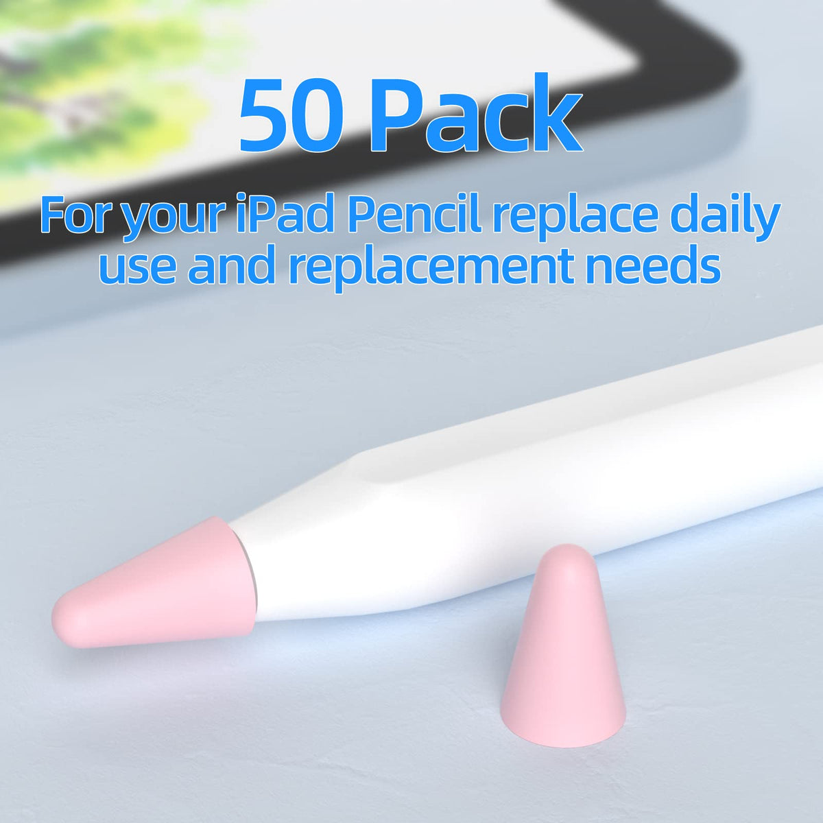 Pink Silicone Nib Protectors 50 Pack T624855