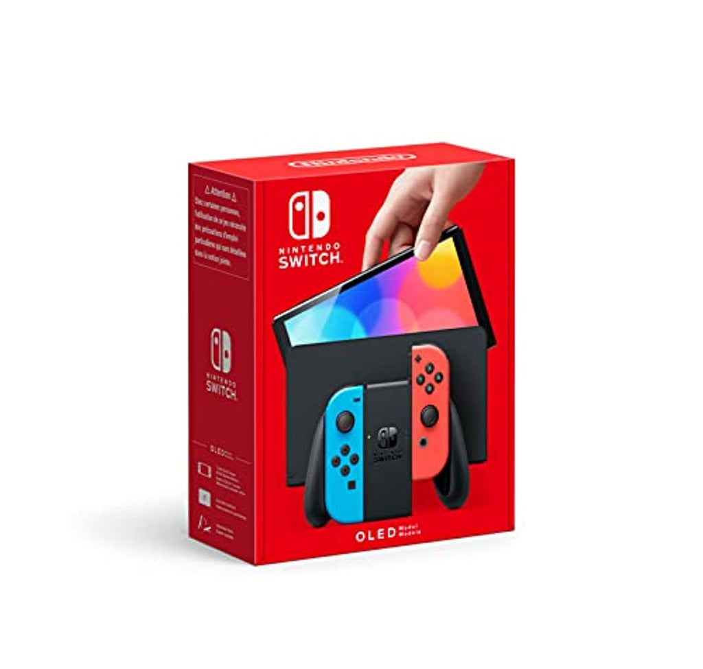 Nintendo Switch OLED Model Neon Blue Neon Red I66130