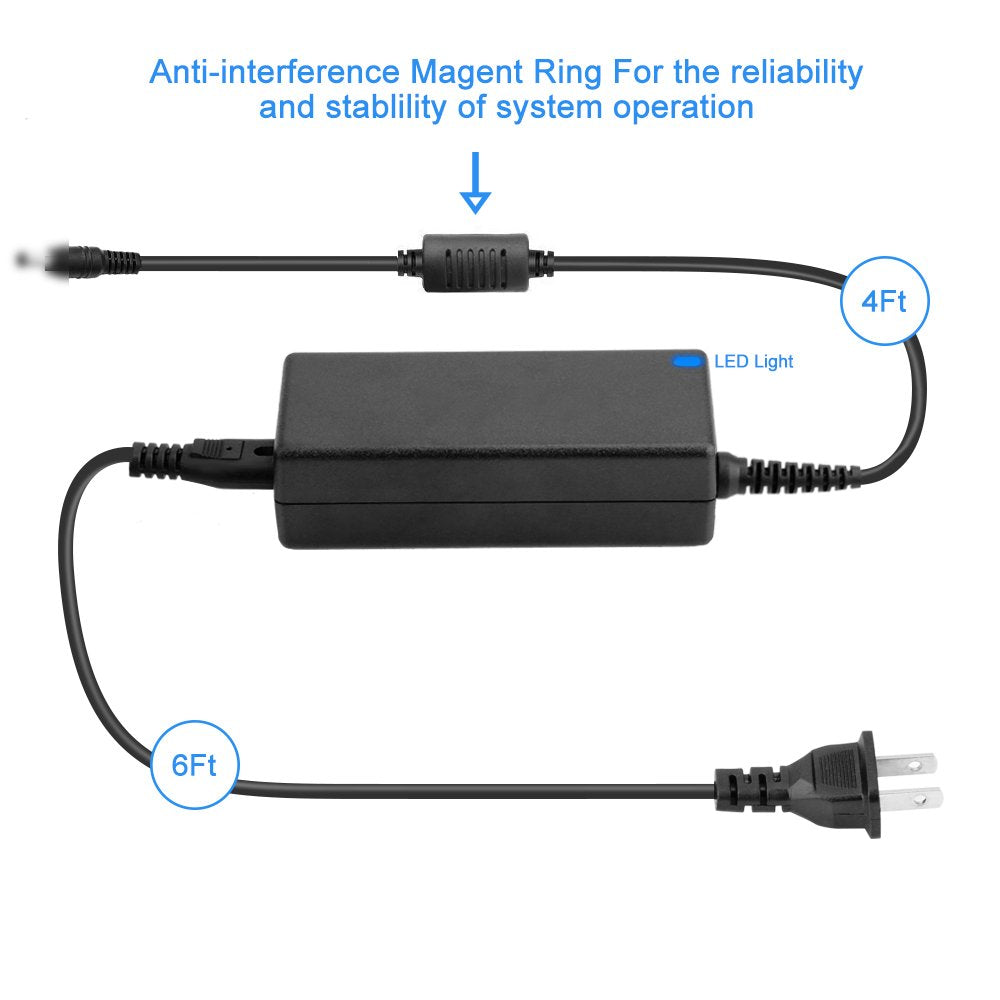 42V Replacement Power Supply Adapter Cord D6358