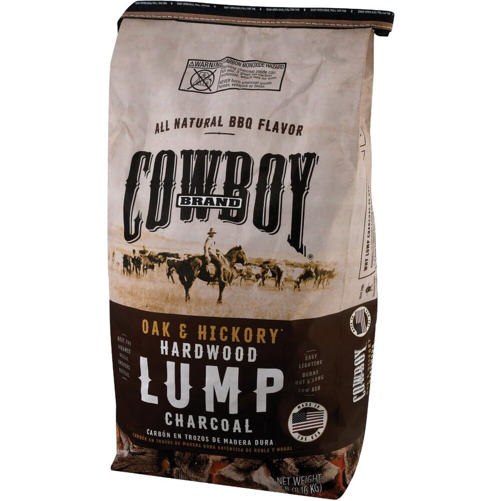 Hardwood Lump Charcoal, 18 lb N20620