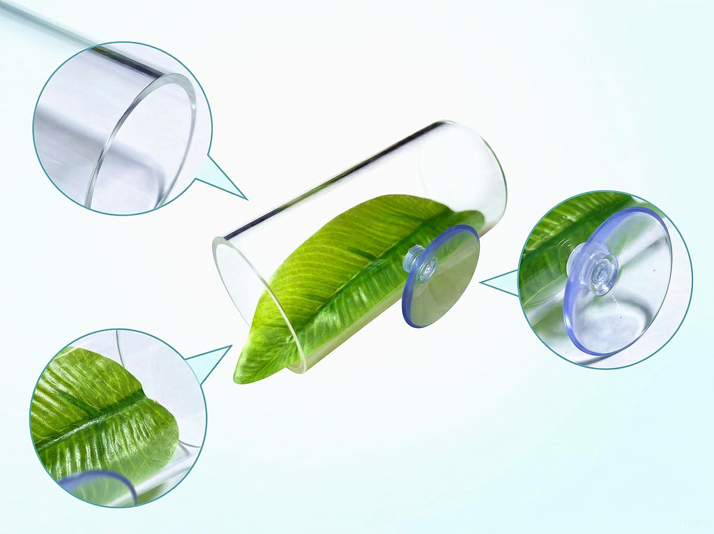 Betta Fish Hammock Tunnel Leaf Pad Resting Bed Y876746