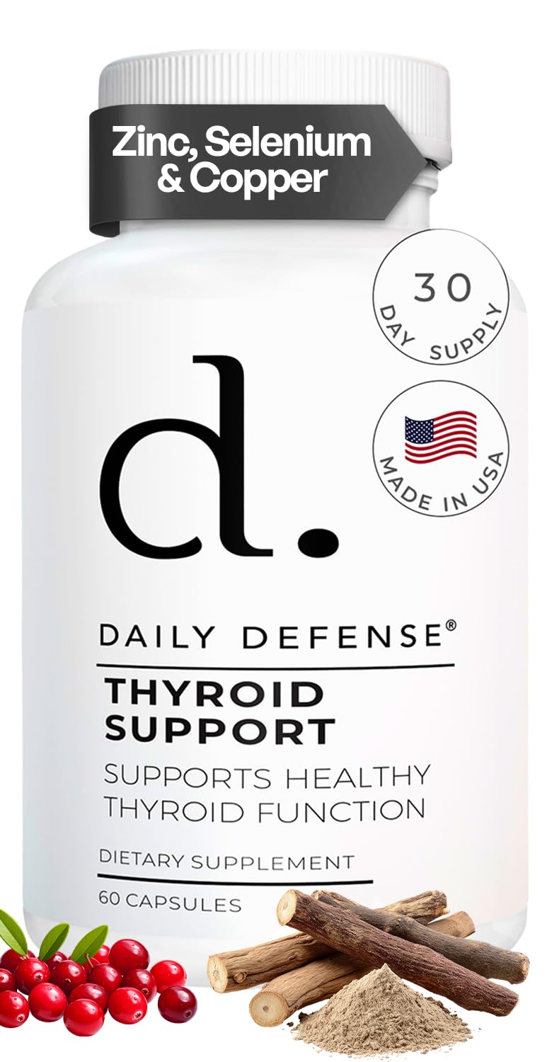 Selenium with Iodine Zinc B12 Ashwagandha Thyroid Support Supplement R78708