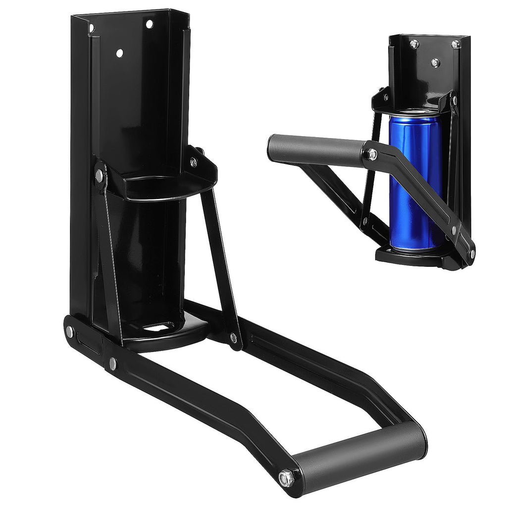 Wall Mounted Can Crusher with Bottle Opener L452525