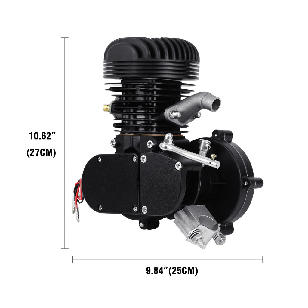 2 Stroke 100cc Bicycle Gasoline Engine Kit Black F240