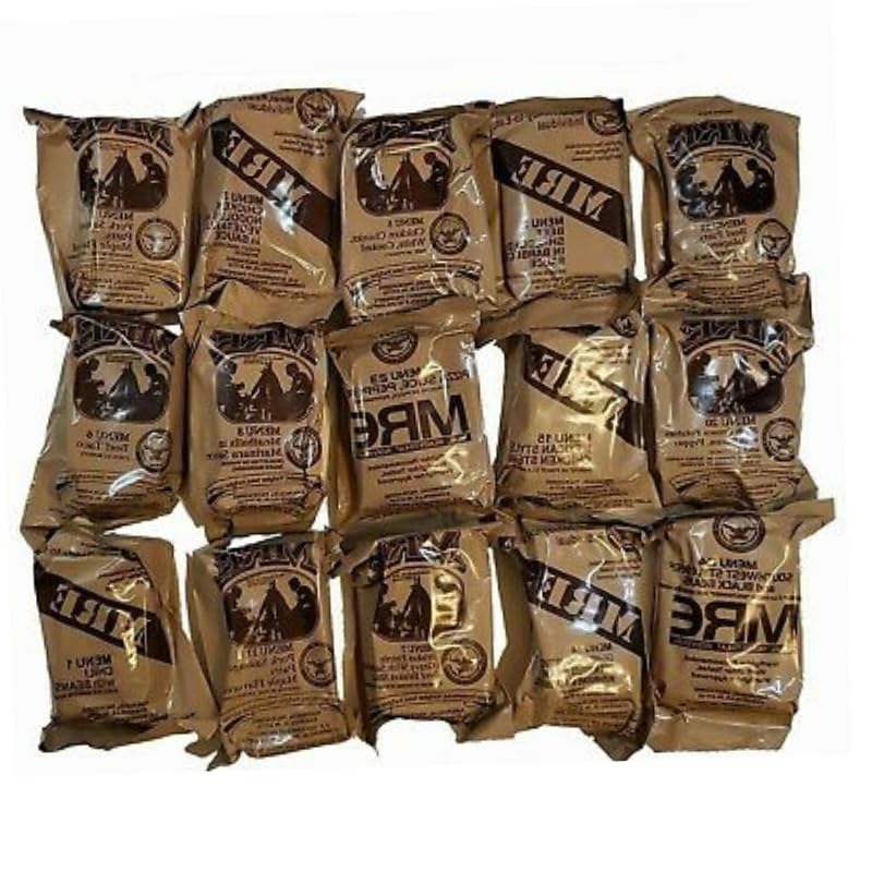 MRE Meals Ready to Eat A and B Cases with Heater N9075