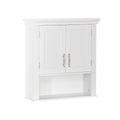 White Two-Door Wall Mount Medicine Cabinet K76576