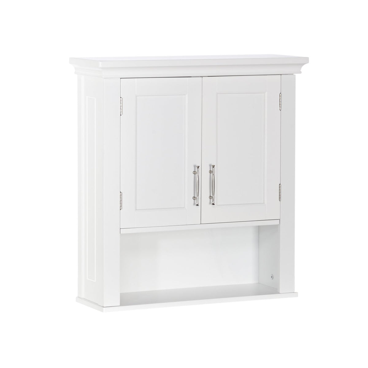 White Two-Door Wall Mount Medicine Cabinet K76576
