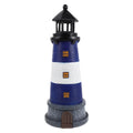 Solar Powered Resin Garden Light with Led, Blue V2707