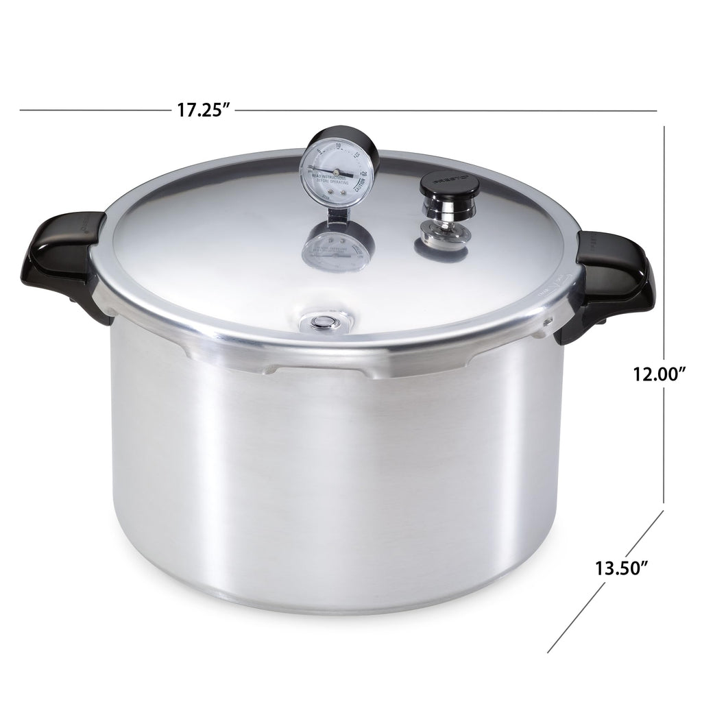 16-Quart Aluminum Pressure Canner and Cooker W80925