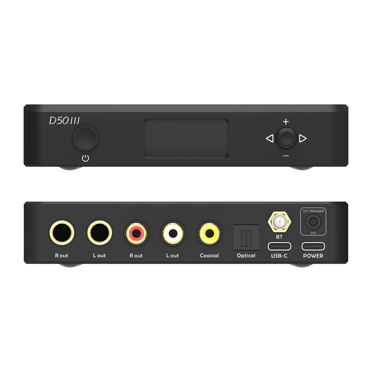 Desktop HiFi DAC & Preamplifier, Bluetooth 5.1, RCA/TRS Outputs (Black) D896585