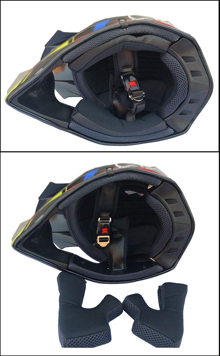 Full Face Motocross Off Road Dirt Bike Helmet F245