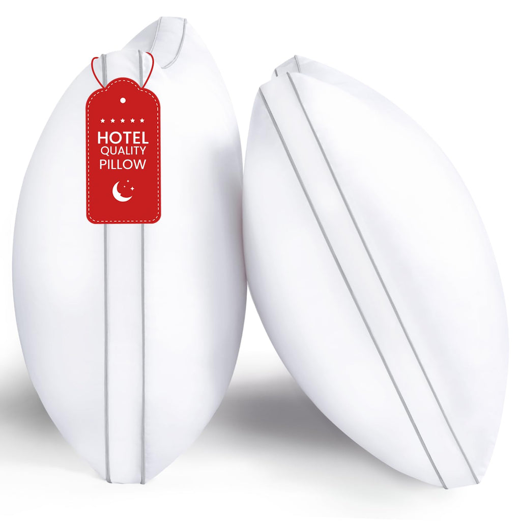 King Size Set of 2 Down Alternative Bed Pillows R512