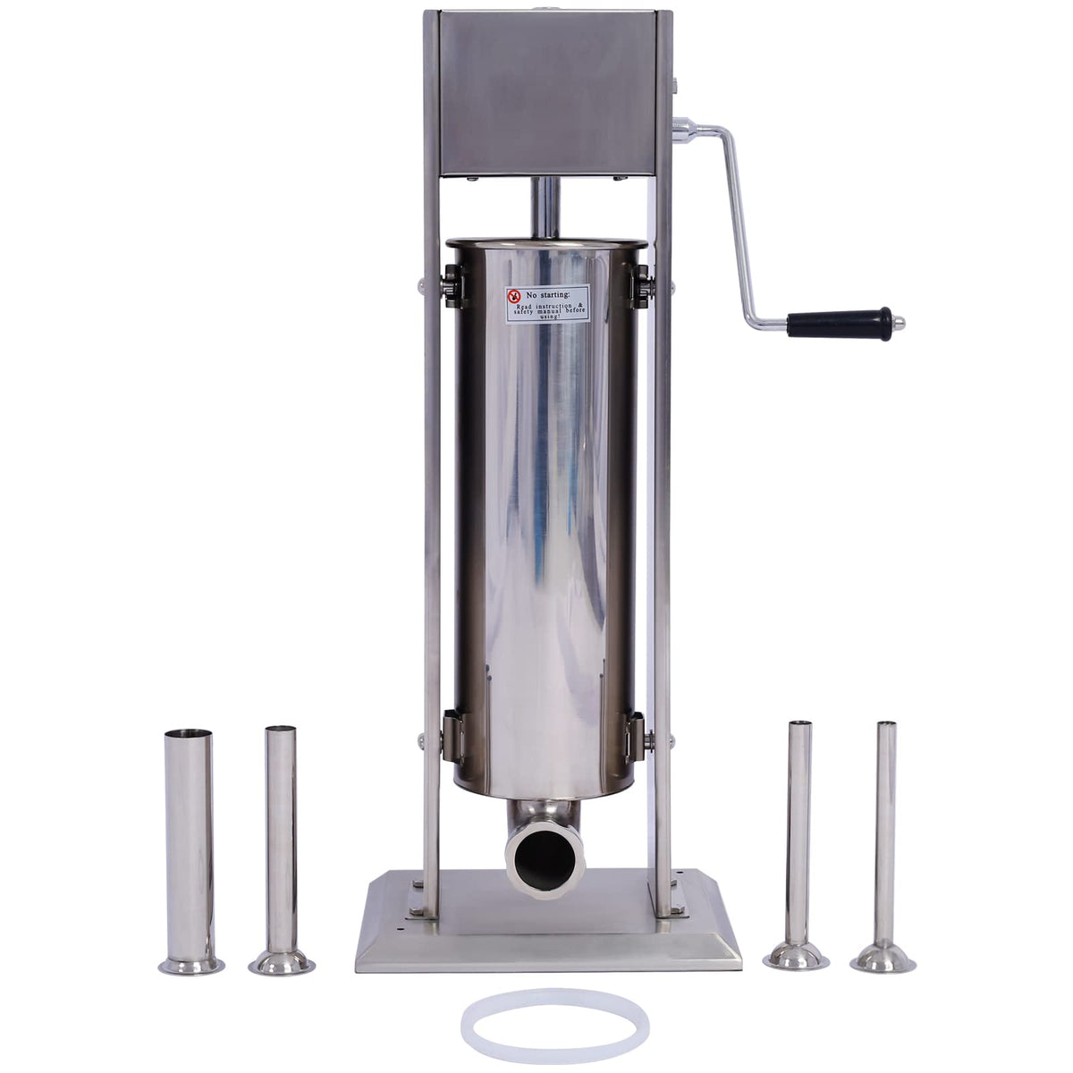 Stainless Steel 15lb Commercial Sausage Stuffer W73174