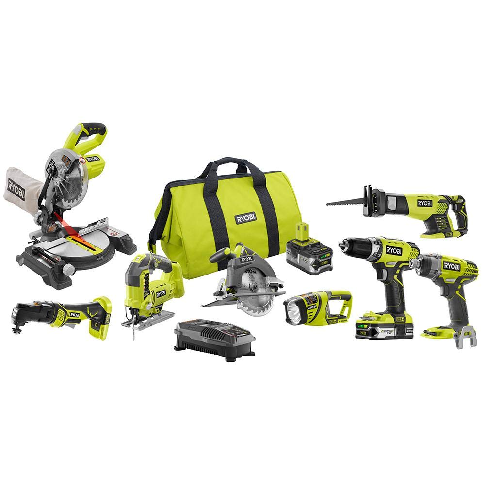 18-Volt Cordless 8-Tool Combo Kit M303188