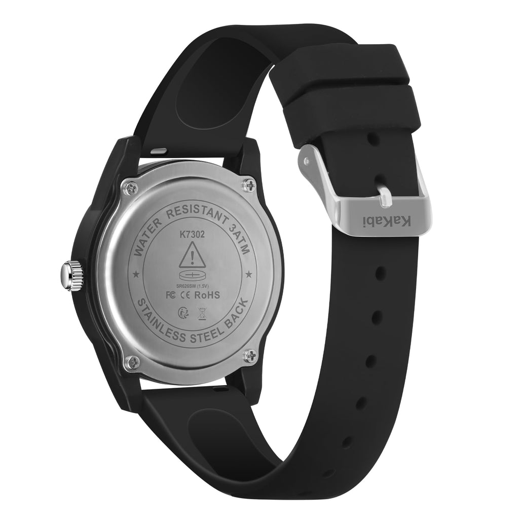 Mens Womens Quartz Silicone Strap Military Wristwatch Q777