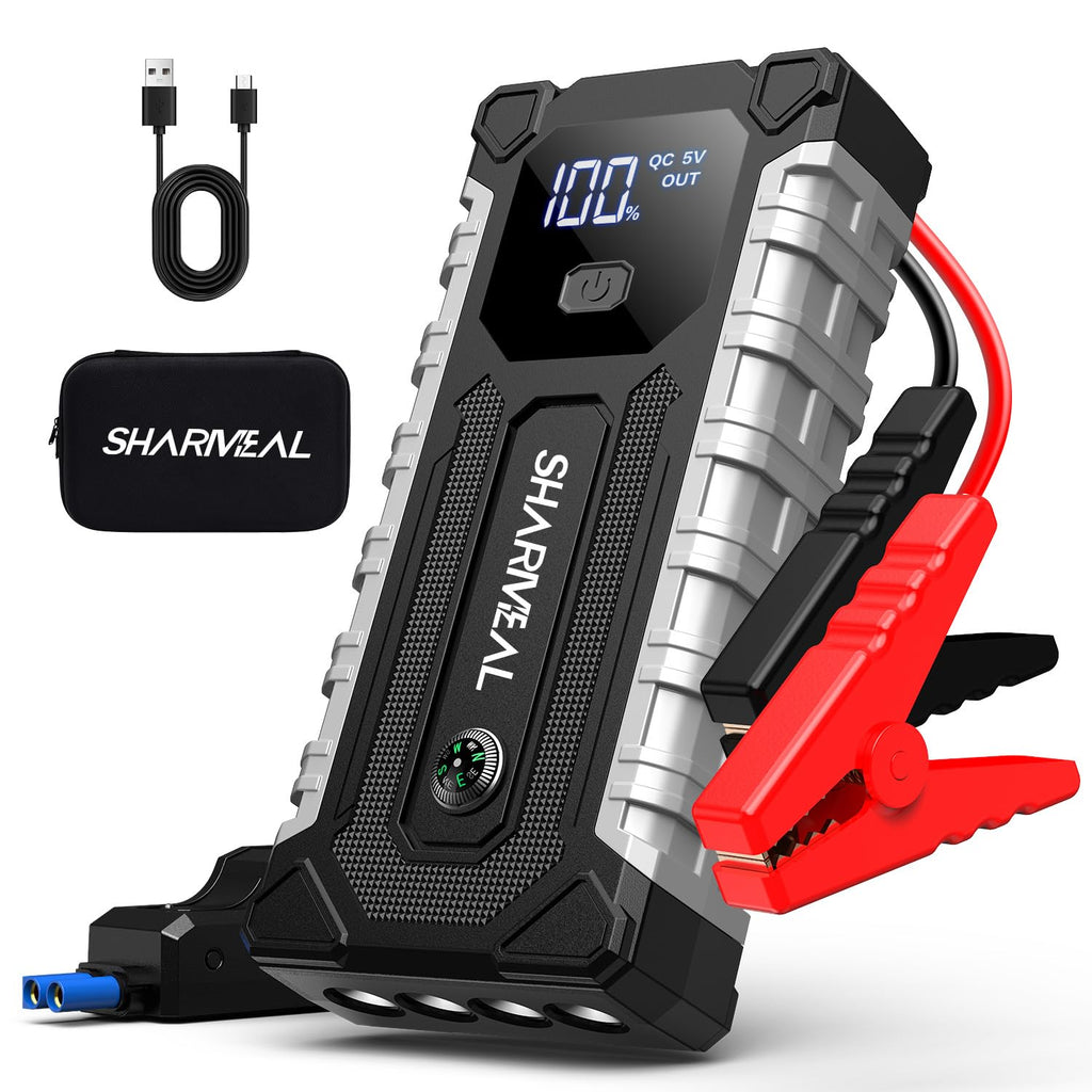 7000A 12V Portable Jump Starter with LED Light C184228