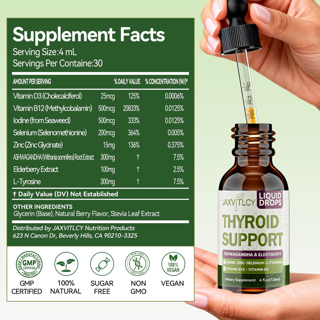 Ashwagandha & Iodine Berry Drops S616