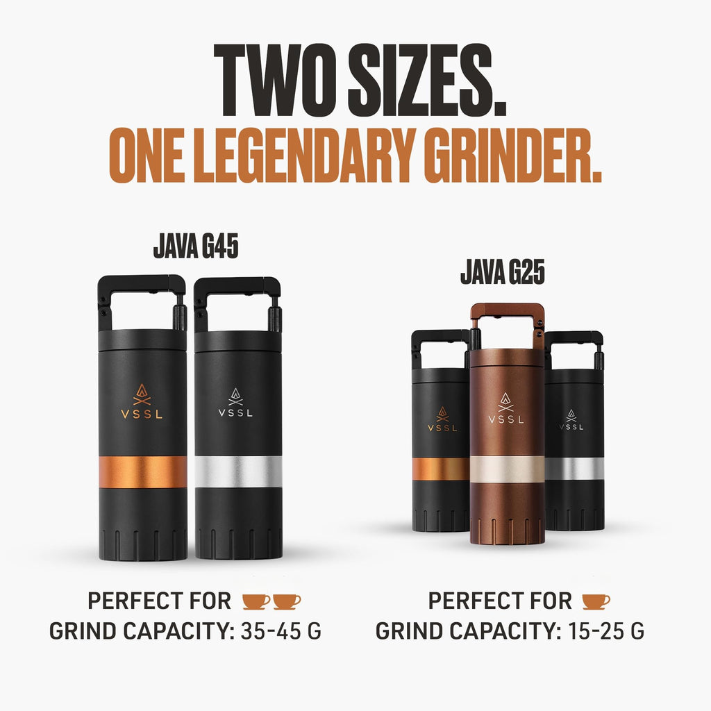 Manual Coffee Grinder with Stainless Steel Conical Burr Mill, 45 gram capacity B919