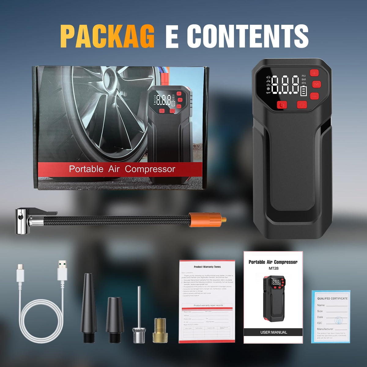 Portable Air Compressor 150PSI M914515