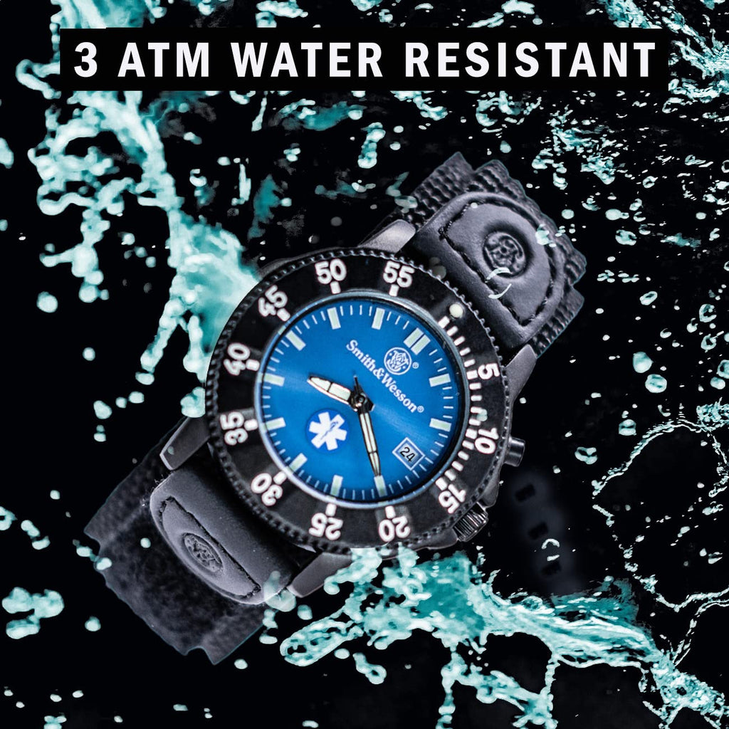 Men’s Tactical Field Watch with Backlight, 3ATM Water Resistant, Quartz, 40mm Z6292