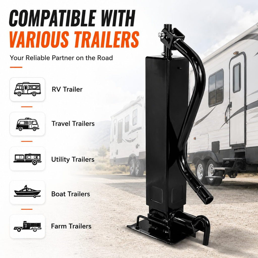 12000lbs Adjustable Drop Leg Trailer Jack Z247