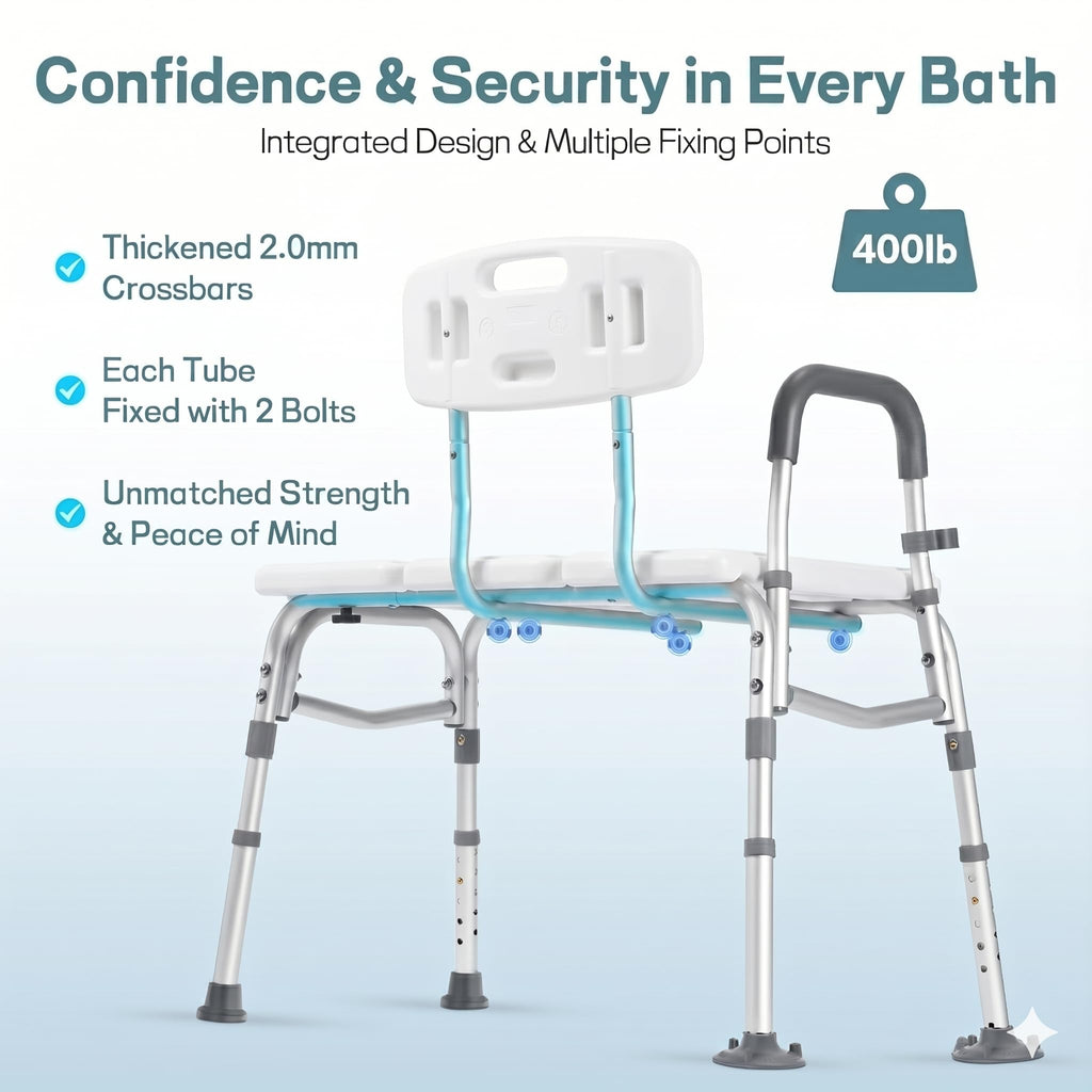 Tub Transfer Bench & Shower Chair W28809