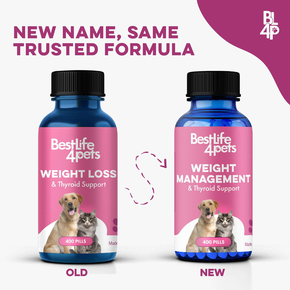 Weight Loss for Dogs 400 Pills J48388