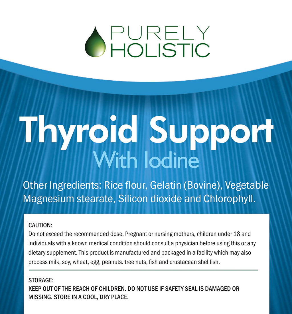 Iodine Supplement with Zinc Selenium & L-Tyrosine R5134