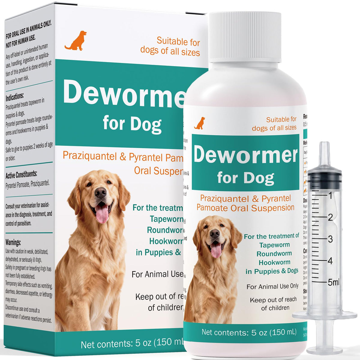 Dogs & Puppies Dewormer T648