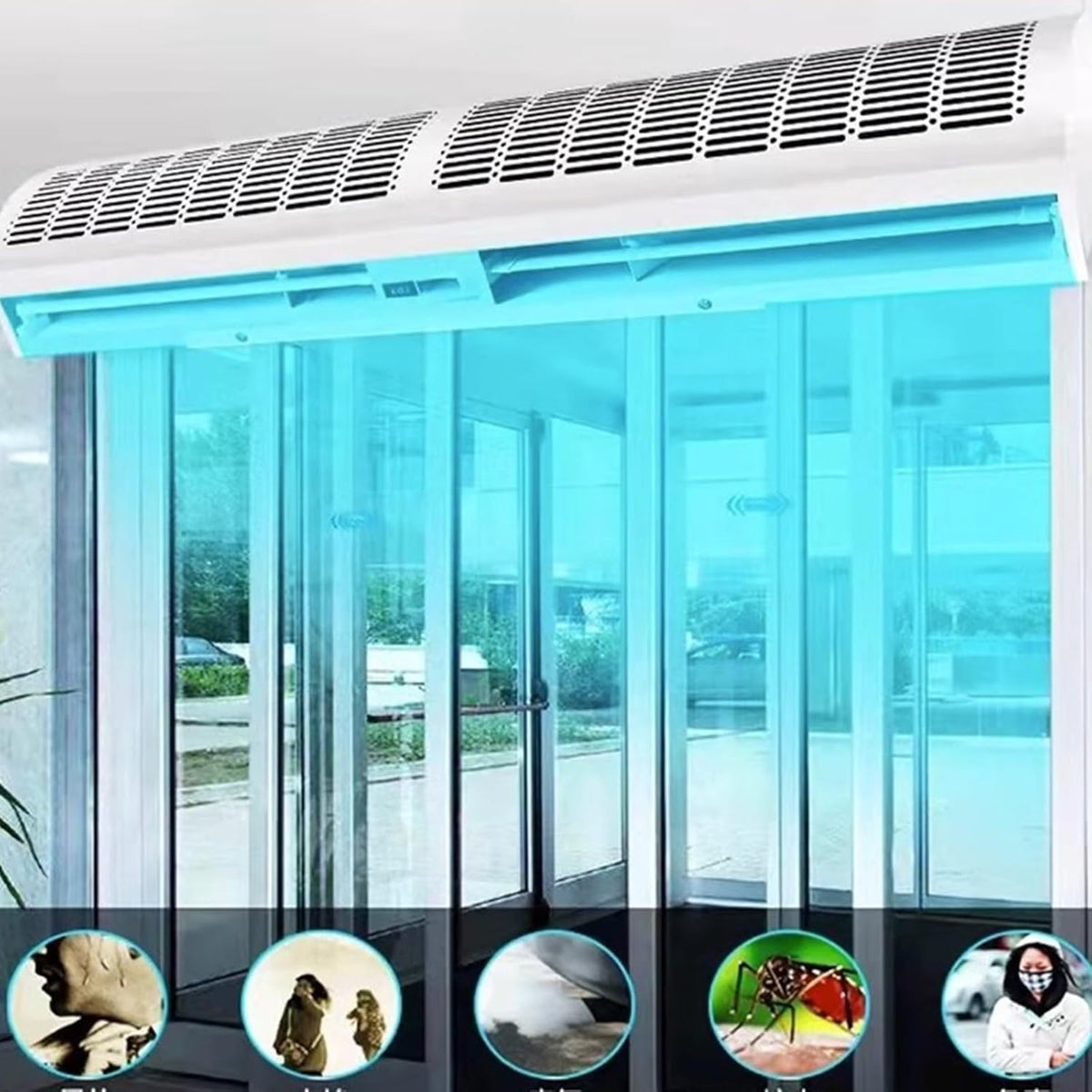 Wall-mounted Air Curtain K1595