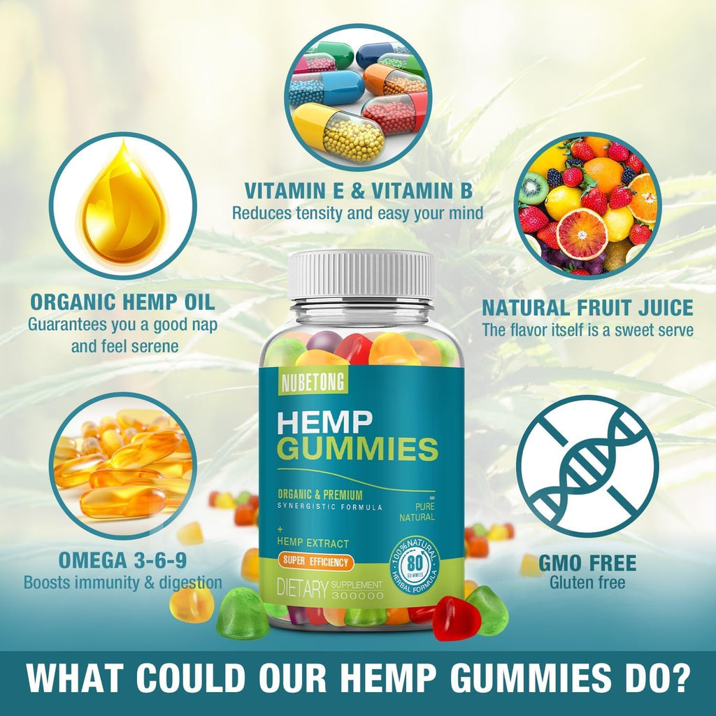 Organic High Potency Hemp Gummies X703