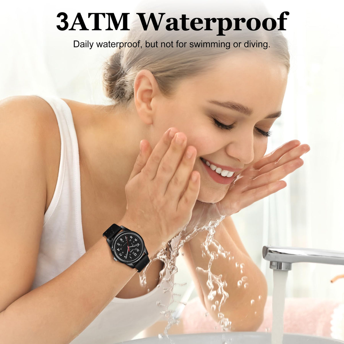 Mens Womens Quartz Silicone Strap Military Wristwatch Q777