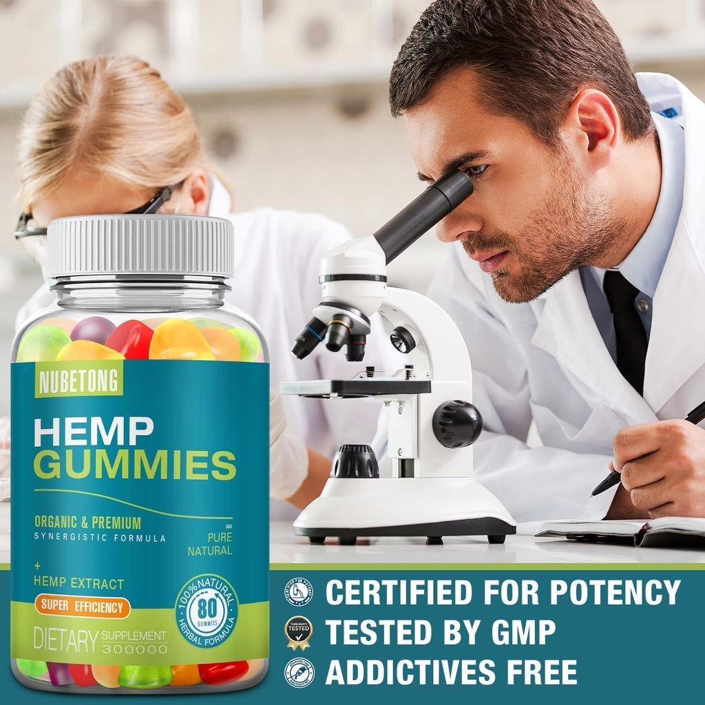 Organic High Potency Hemp Gummies X703