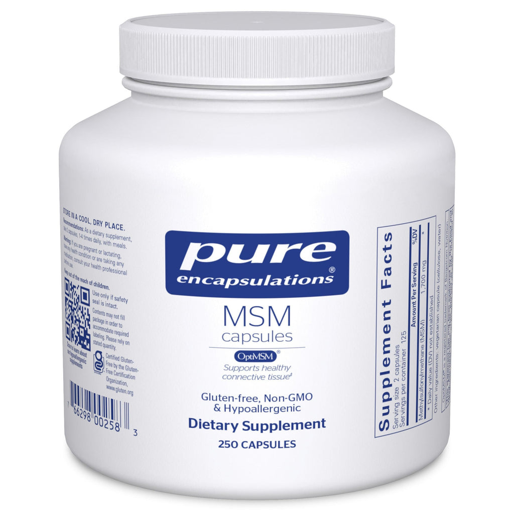 MSM Capsules, 250 Capsules G792