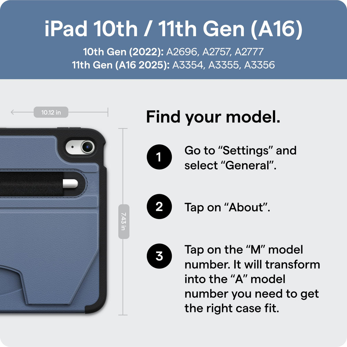 Black iPad Case E115997