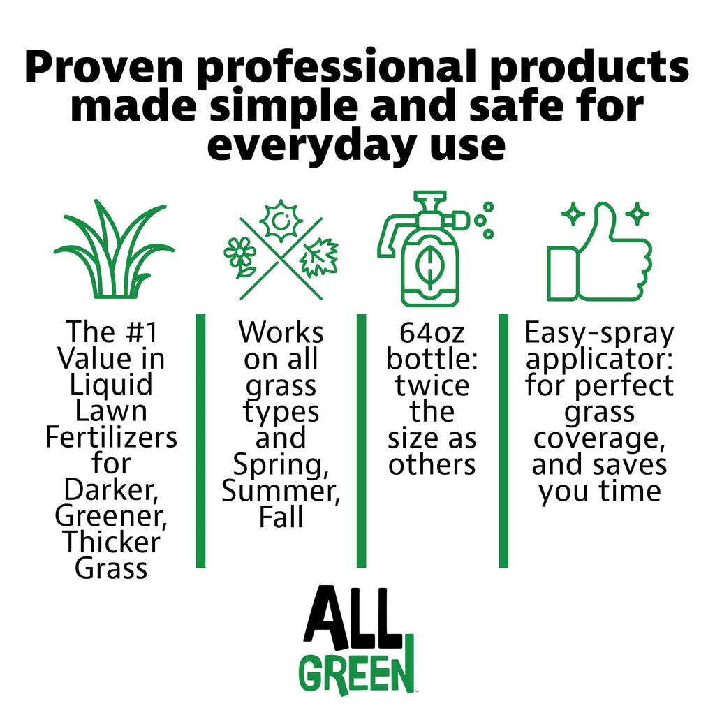Liquid Lawn Fertilizer 28-0-0 64 oz Hose End Sprayer H91852