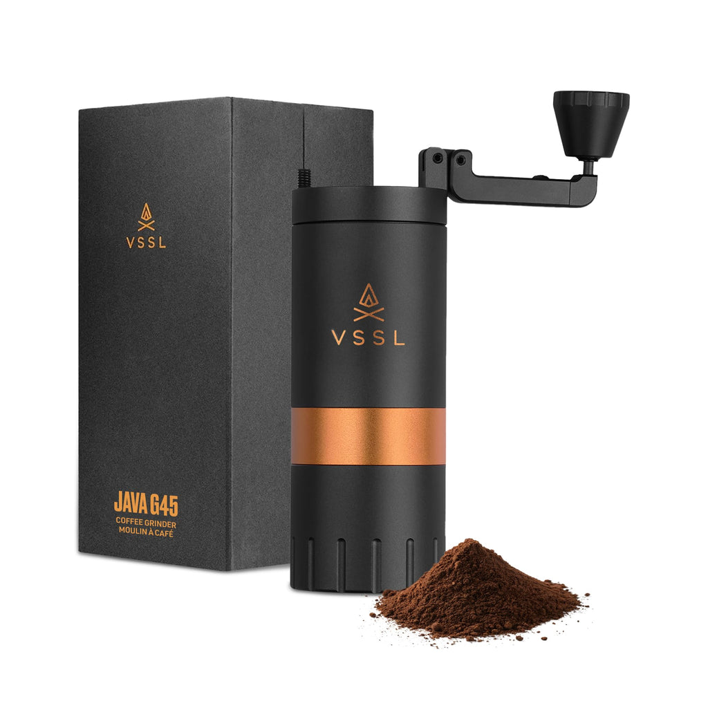 Manual Coffee Grinder with Stainless Steel Conical Burr Mill, 45 gram capacity B919