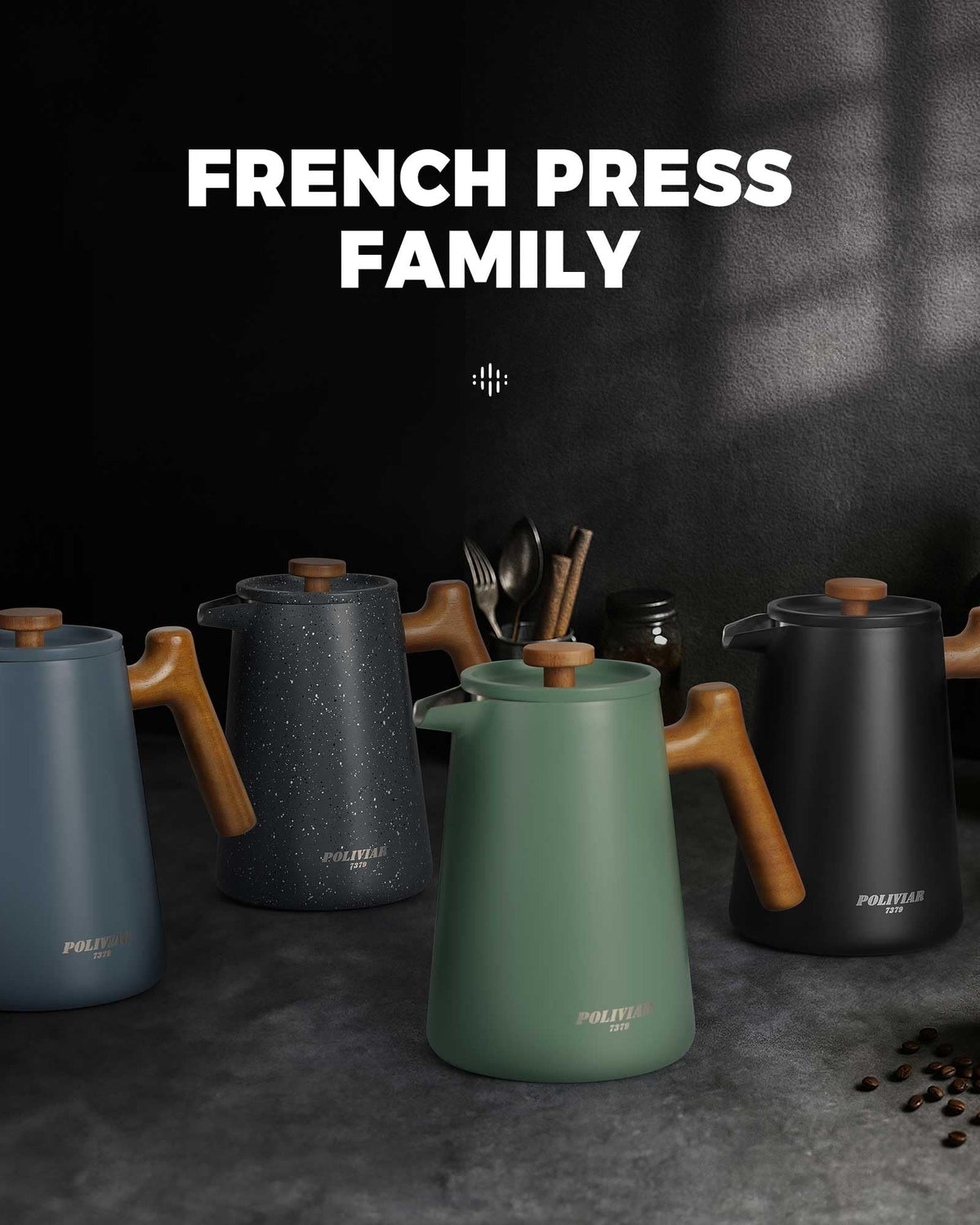 French Press Coffee Maker 34 oz C530379