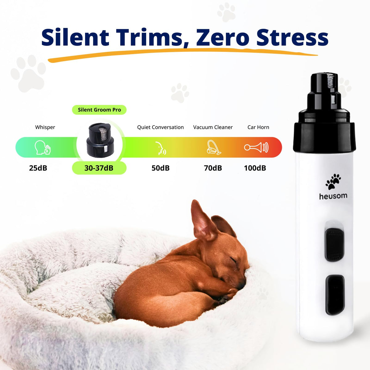 Pet Nail Grinder + Pet Paw Relief Balm H73813
