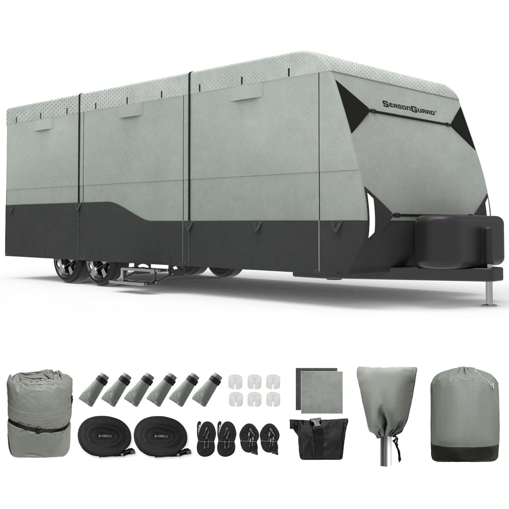 14-16 ft Waterproof Travel Trailer Cover O708